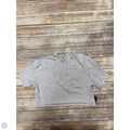 Top Short Sleeve By Zara In Grey, Size: S
