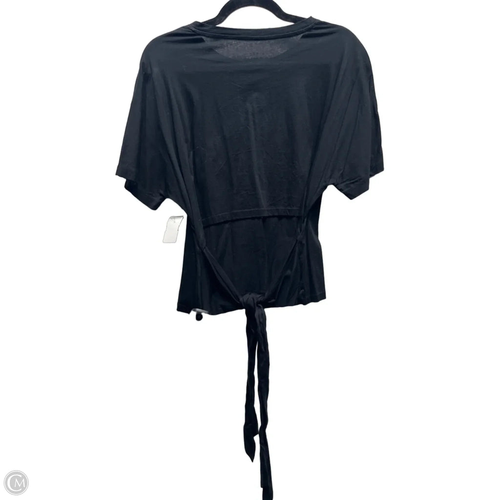 Top Short Sleeve By A New Day In Black, Size: L