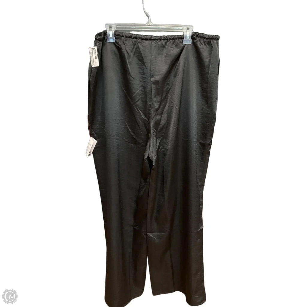 Pants Linen By Cme In Black, Size: 14