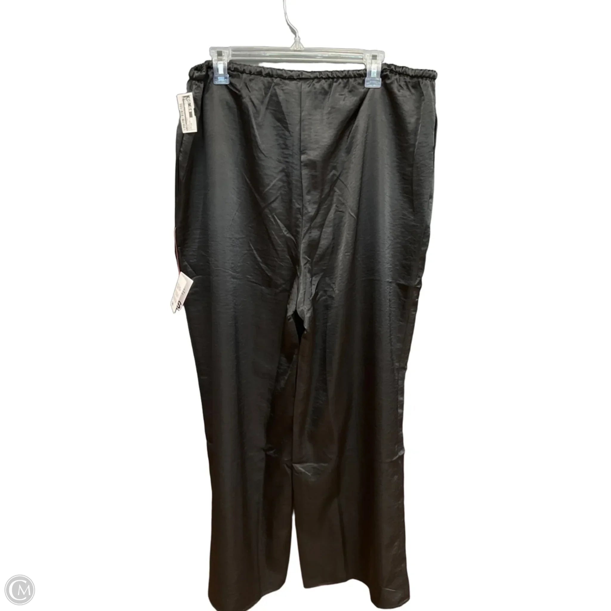 Pants Linen By Cme In Black, Size: 14