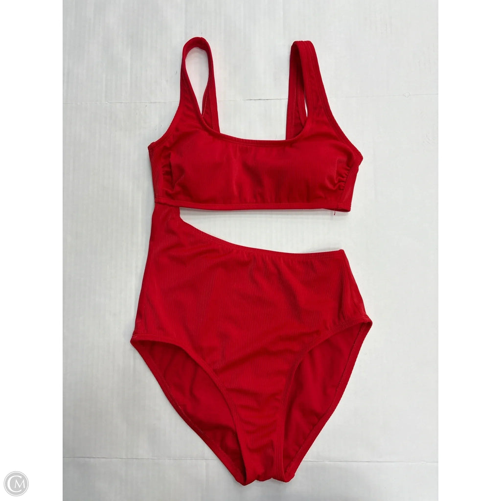 Swimsuit By Kona Sol In Red, Size: S
