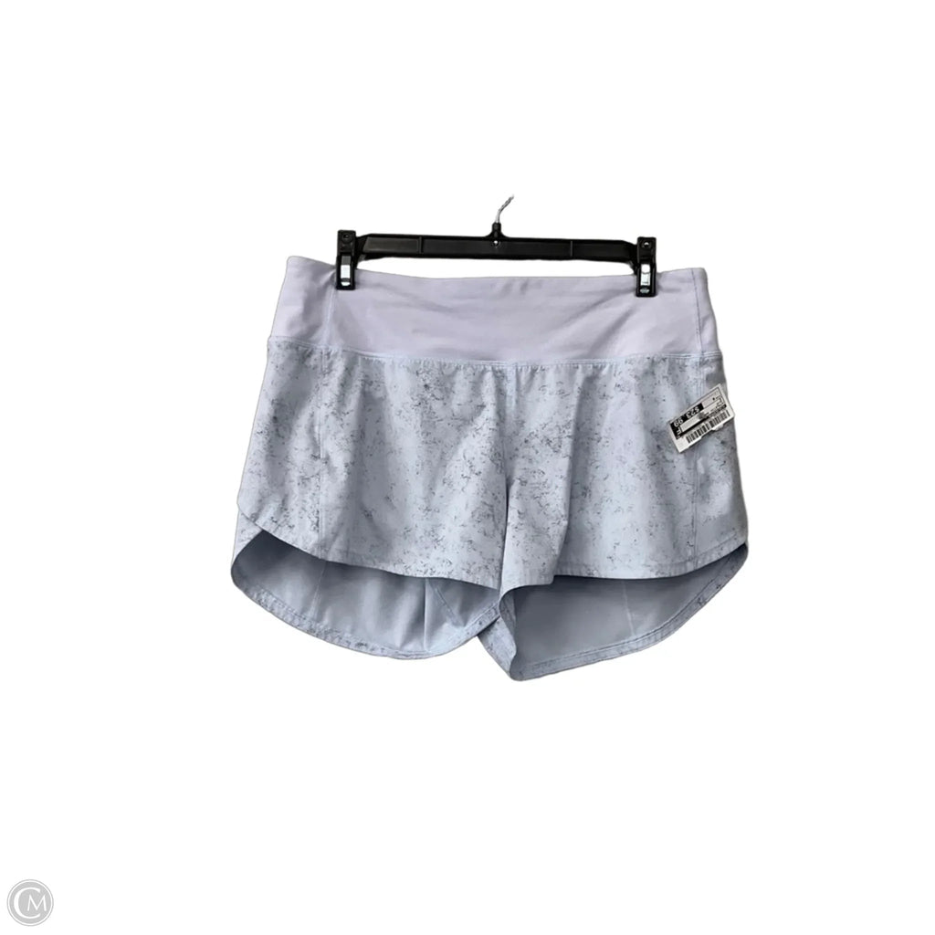 Athletic Shorts By Lululemon In Blue, Size: 8