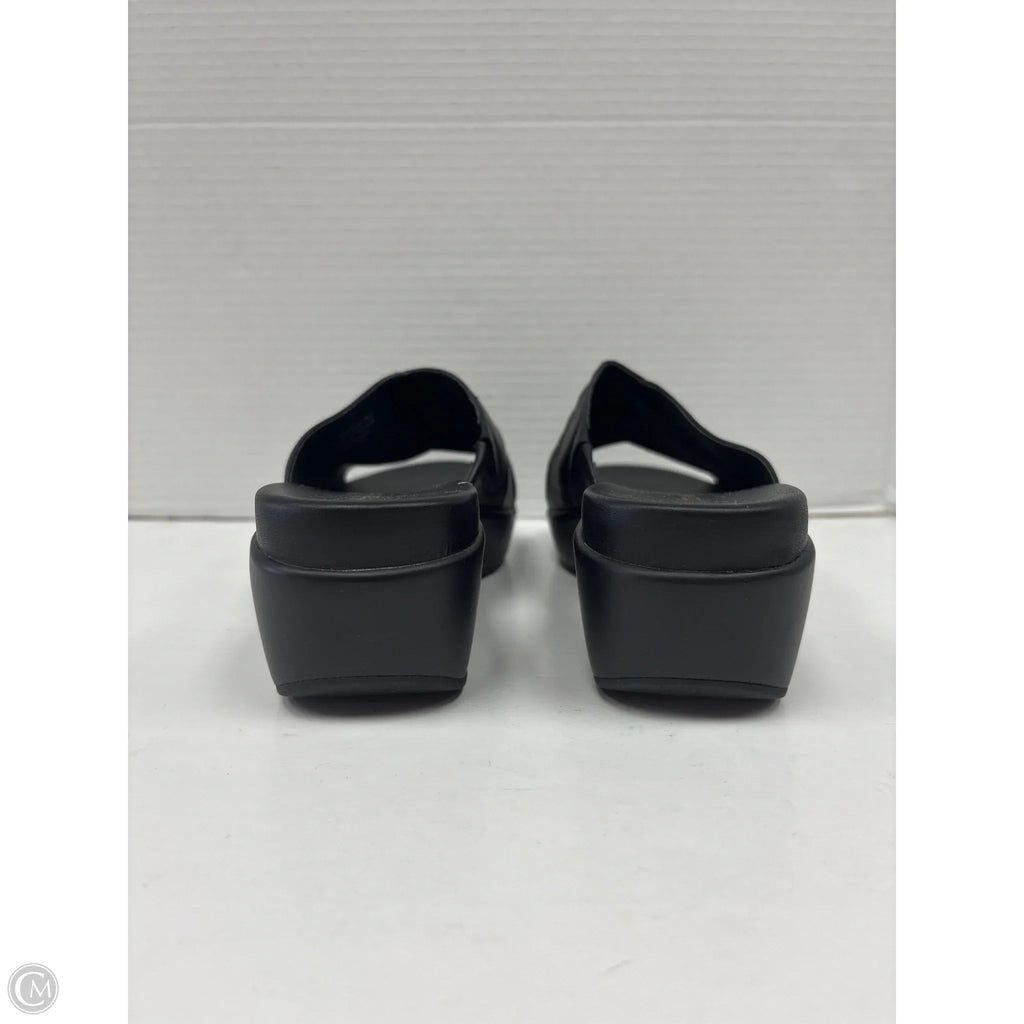 Sandals Heels Wedge By Cole-haan In Black, Size: 7.5