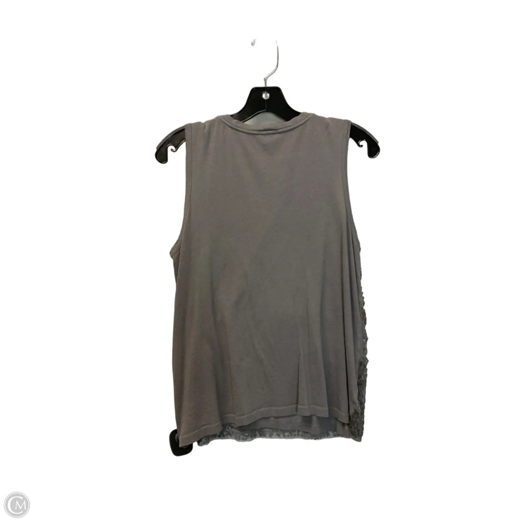 Top Sleeveless By J. Crew In Grey, Size: S