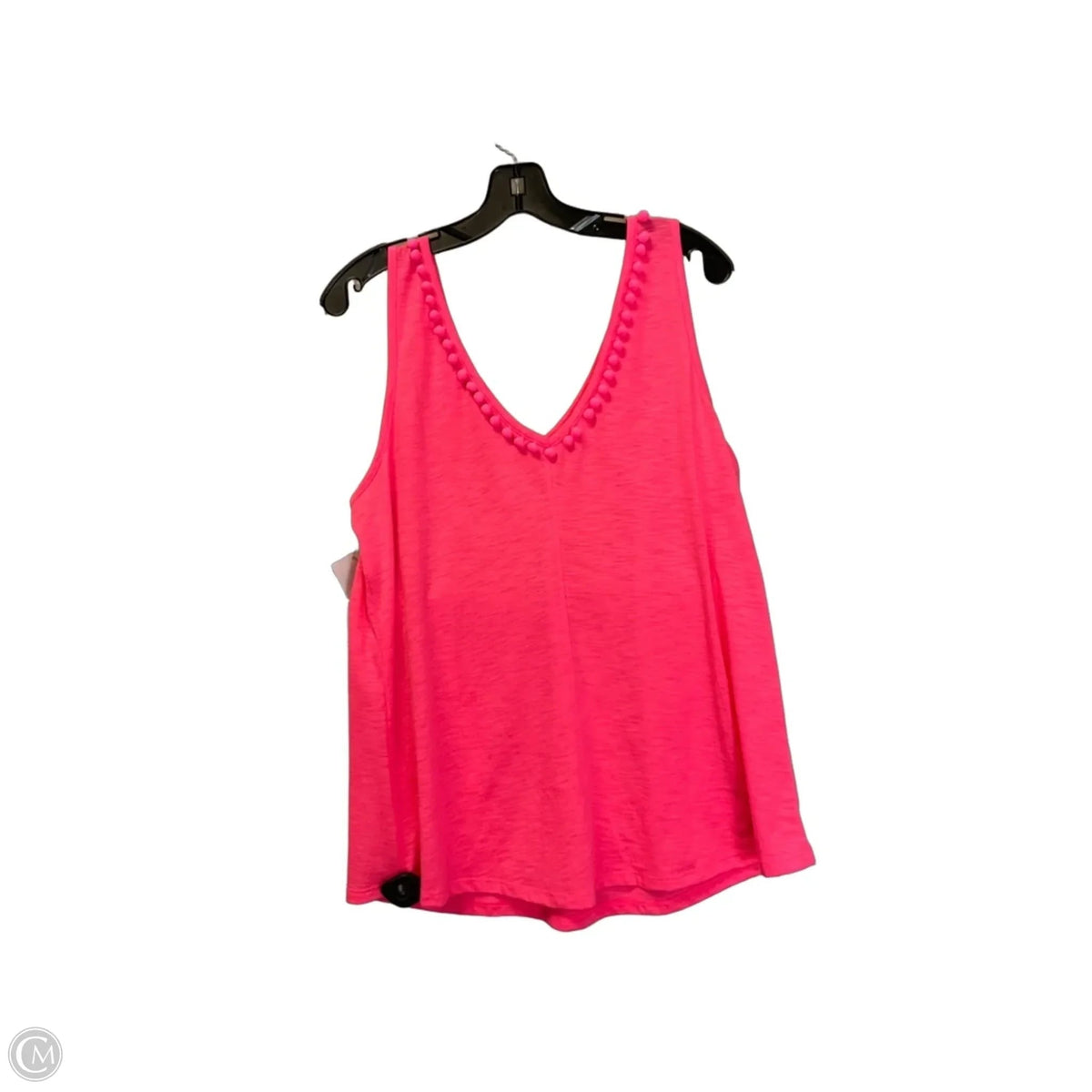 Top Sleeveless Designer By Lilly Pulitzer In Pink, Size: Xl