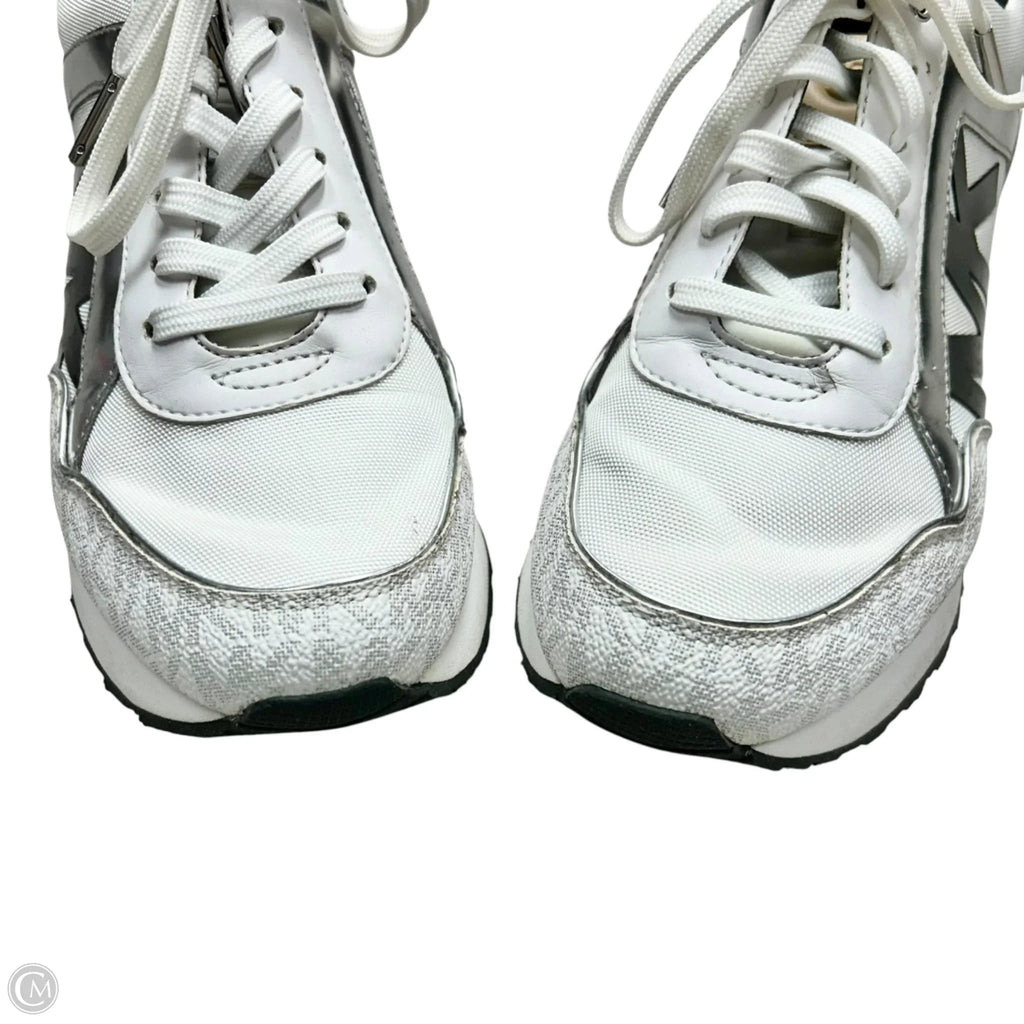 Shoes Designer By Michael By Michael Kors In Black & White, Size: 7.5