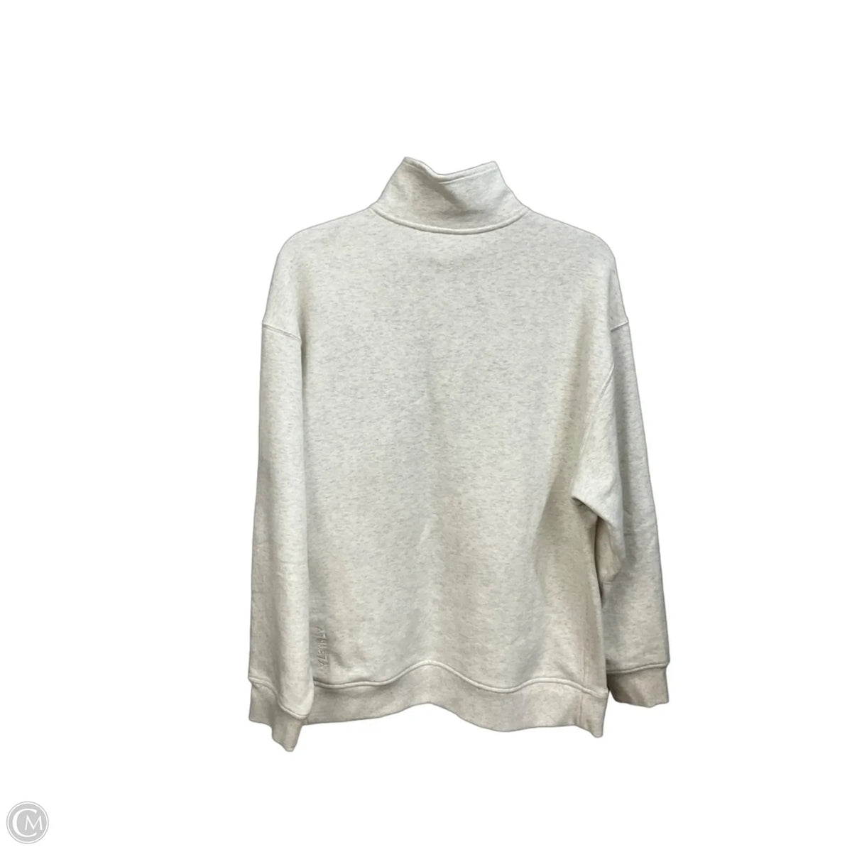Athletic Sweatshirt Collar By Athleta In Ivory, Size: S