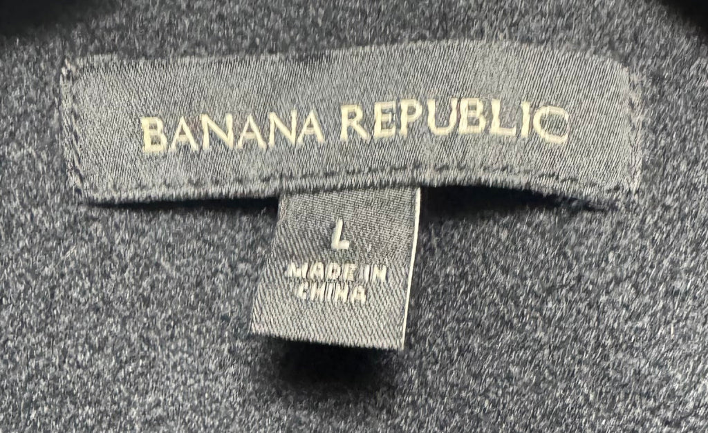 Jacket Other By Banana Republic In Black, Size: L