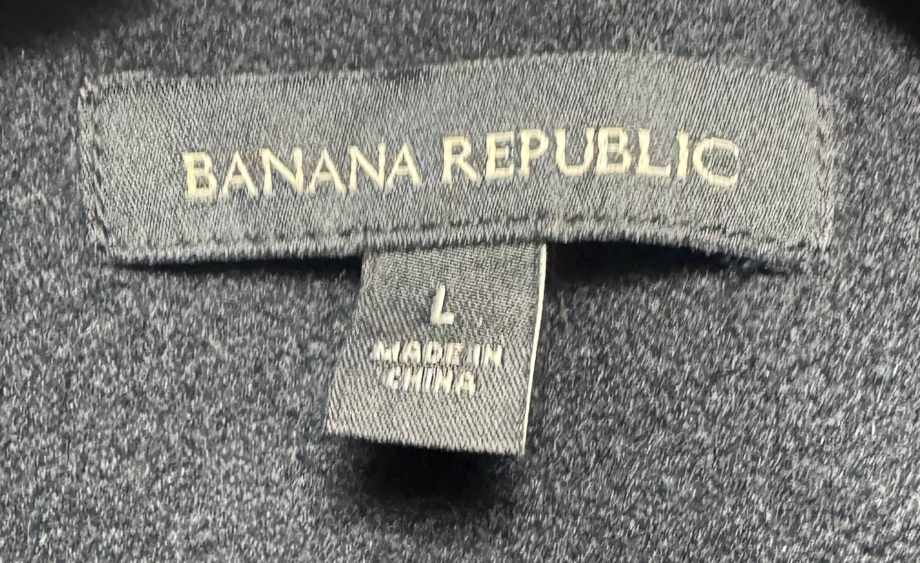Jacket Other By Banana Republic In Black, Size: L