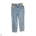 Jeans Straight By Abercrombie And Fitch In Blue Denim, Size: 26