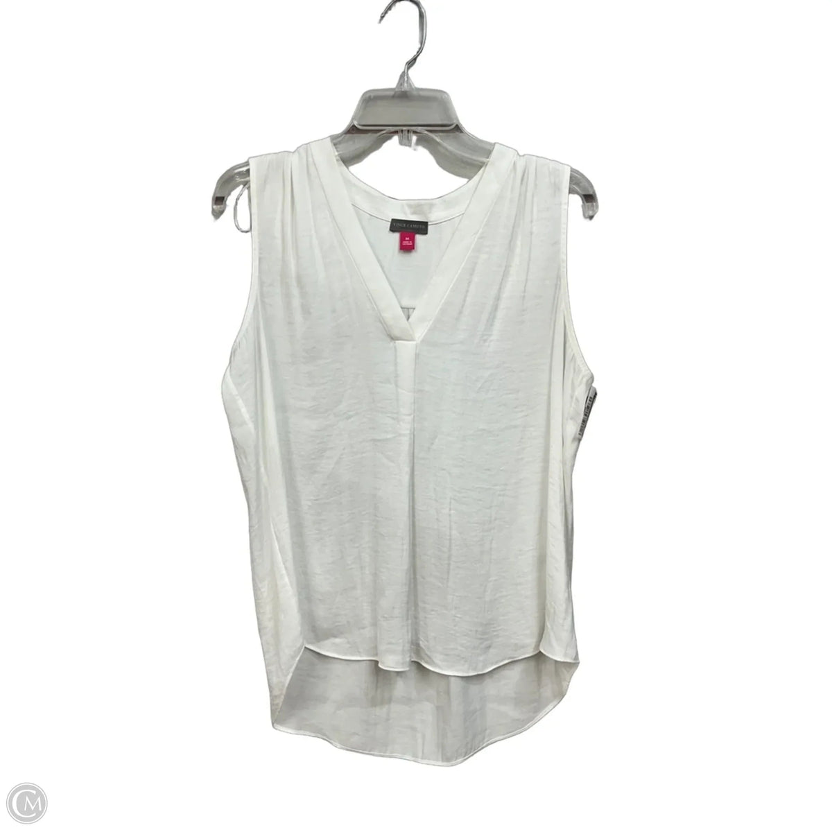 Top Sleeveless By Vince Camuto In White, Size: M