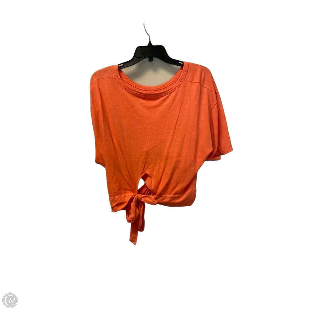 Top Short Sleeve Basic By Aerie In Orange, Size: Xl