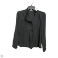 Blouse Long Sleeve By J. Crew In Black, Size: Sp