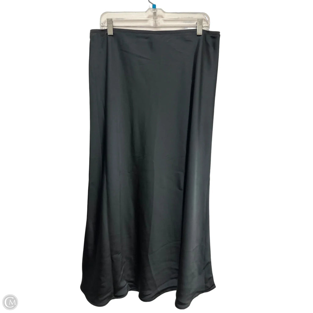 Skirt Maxi By A New Day In Black, Size: 12