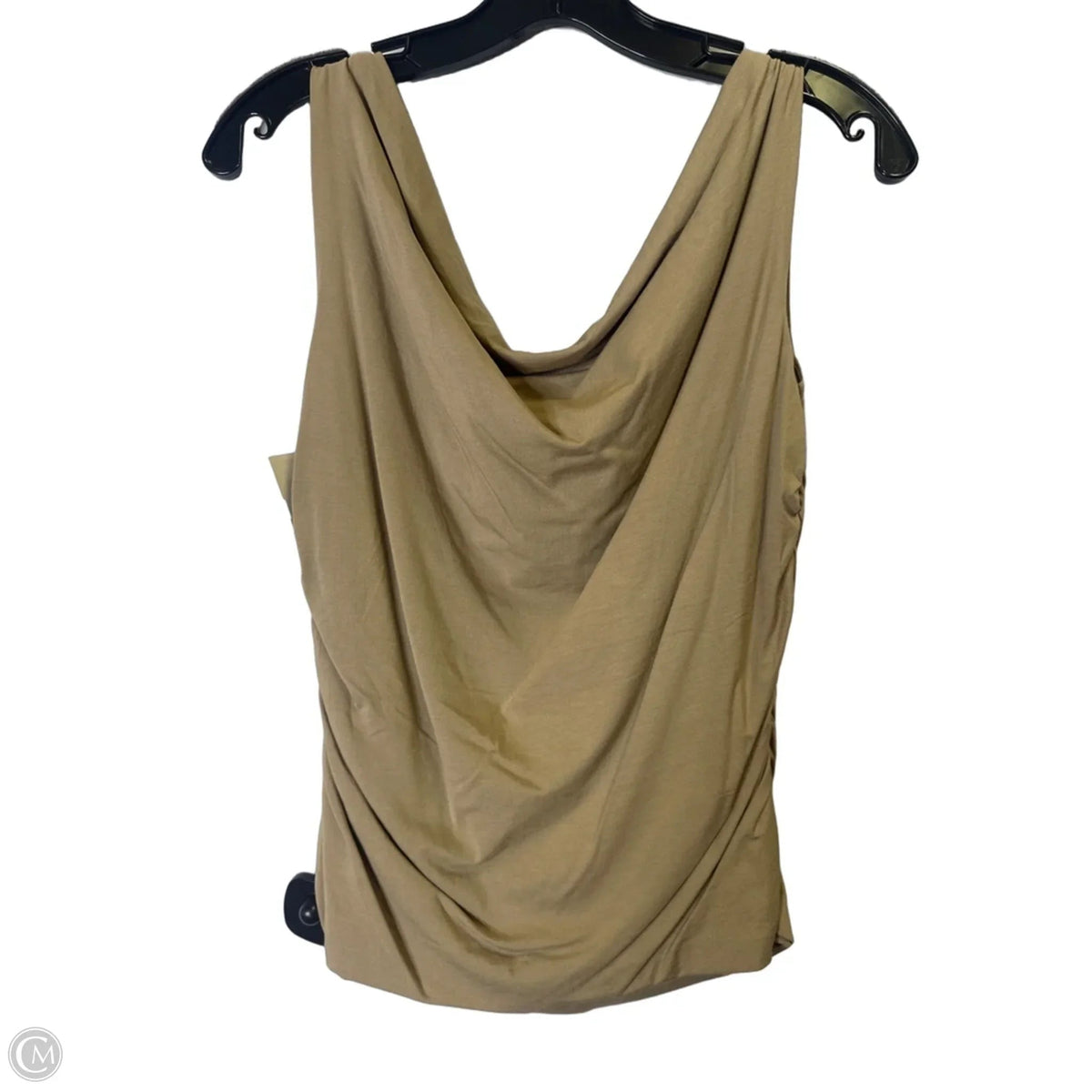 Top Sleeveless By Abercrombie And Fitch In Tan, Size: L