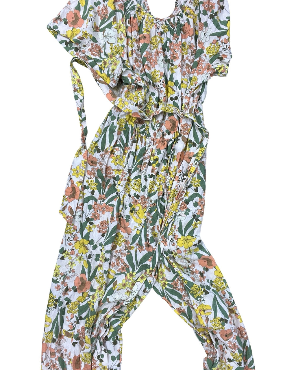 Jumpsuit By Lane Bryant In Floral Print, Size:1X