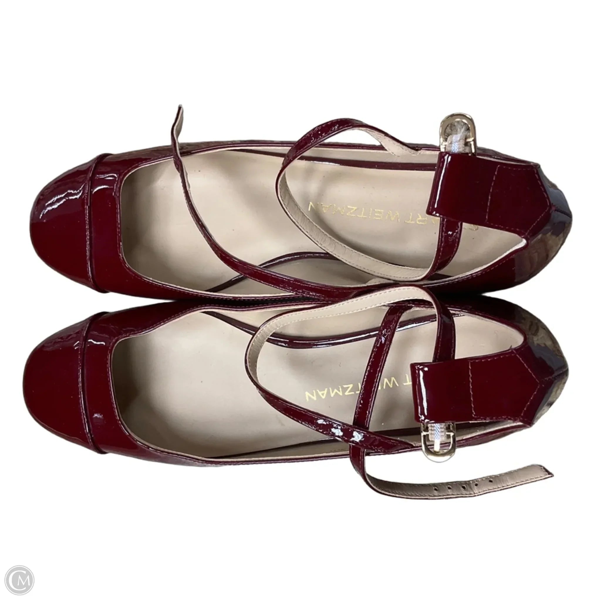 Shoes Designer By Stuart Weitzman In Red, Size: 10