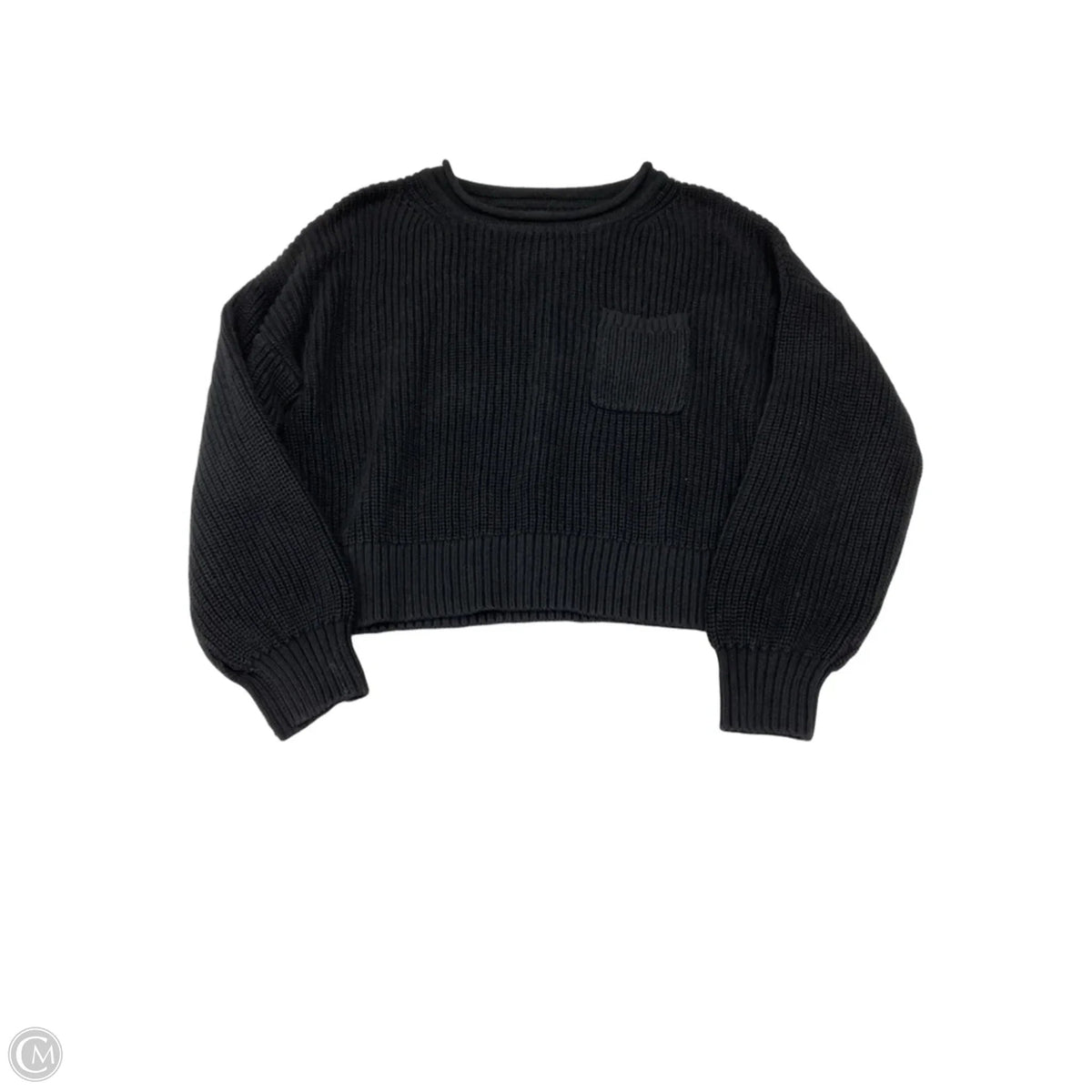 Sweater By Gap In Black, Size: M