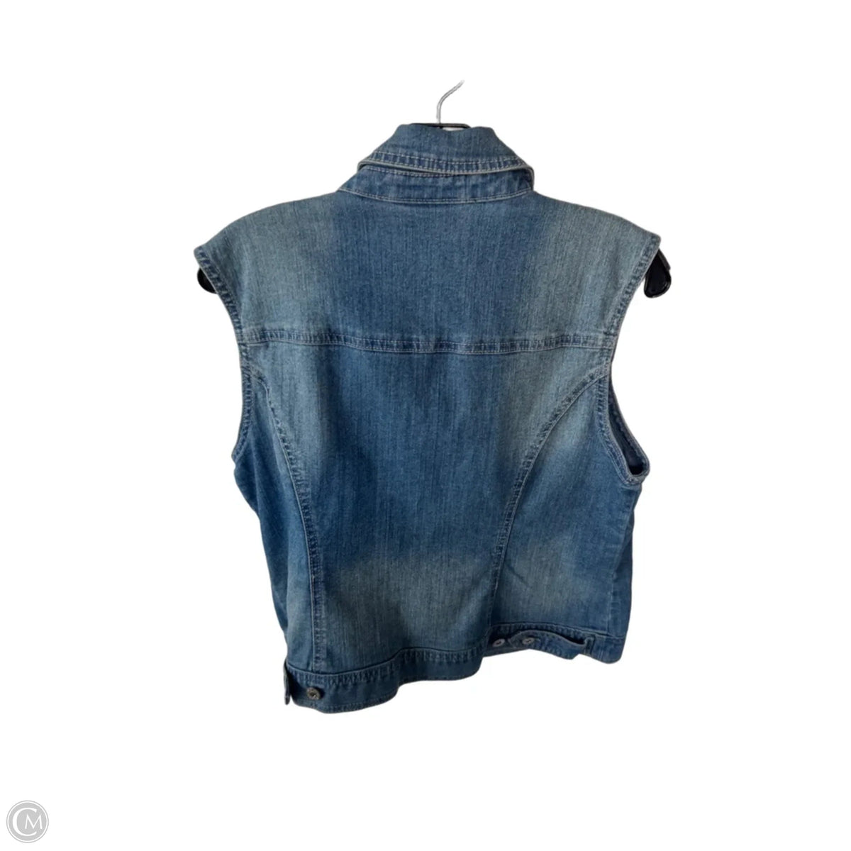 Vest Other By Style And Company In Blue Denim, Size: M