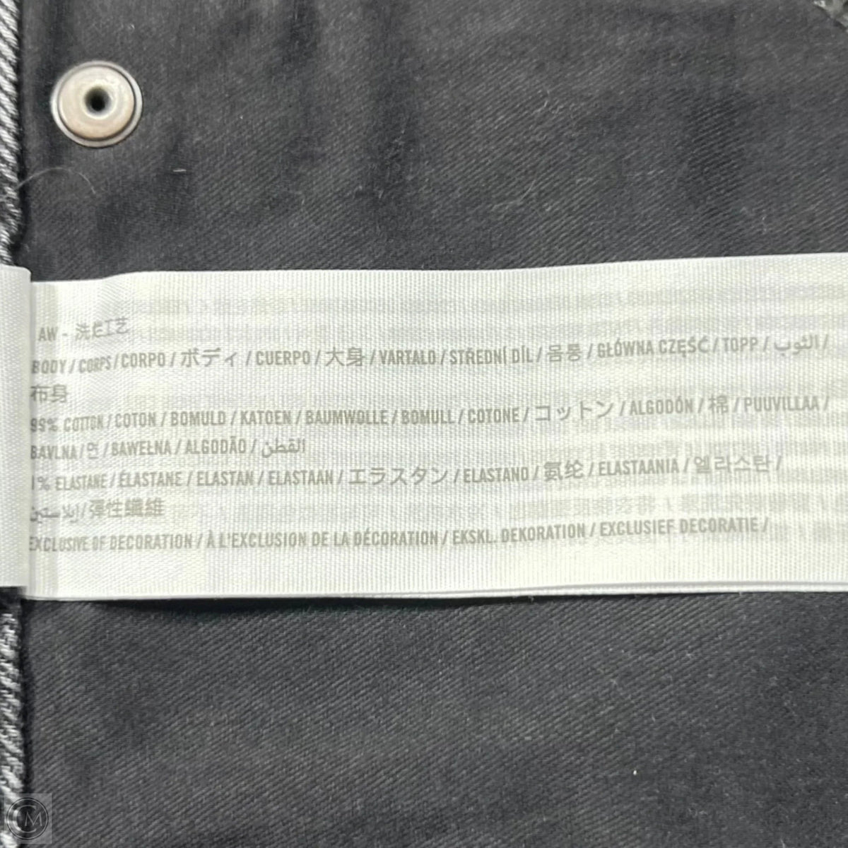 Jeans Skinny By Abercrombie And Fitch In Grey Denim, Size: 4