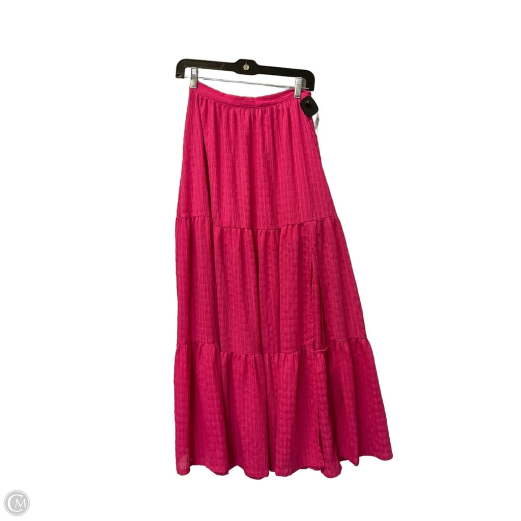 Skirt Maxi By Pink Lily In Pink, Size: Xs