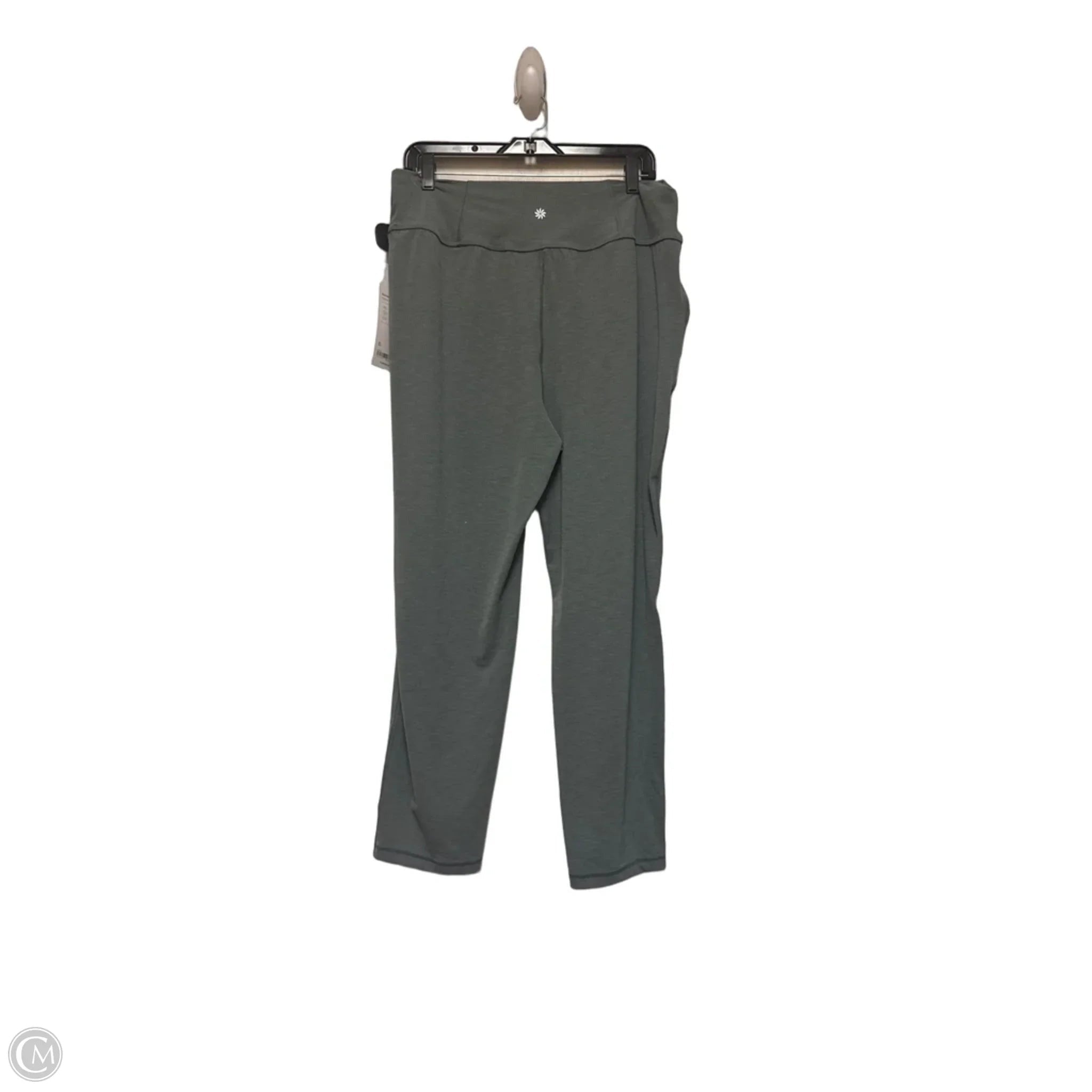 Athletic Leggings By Athleta In Green, Size: L