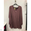 Top Long Sleeve Basic By Lane Bryant In Maroon, Size: 18