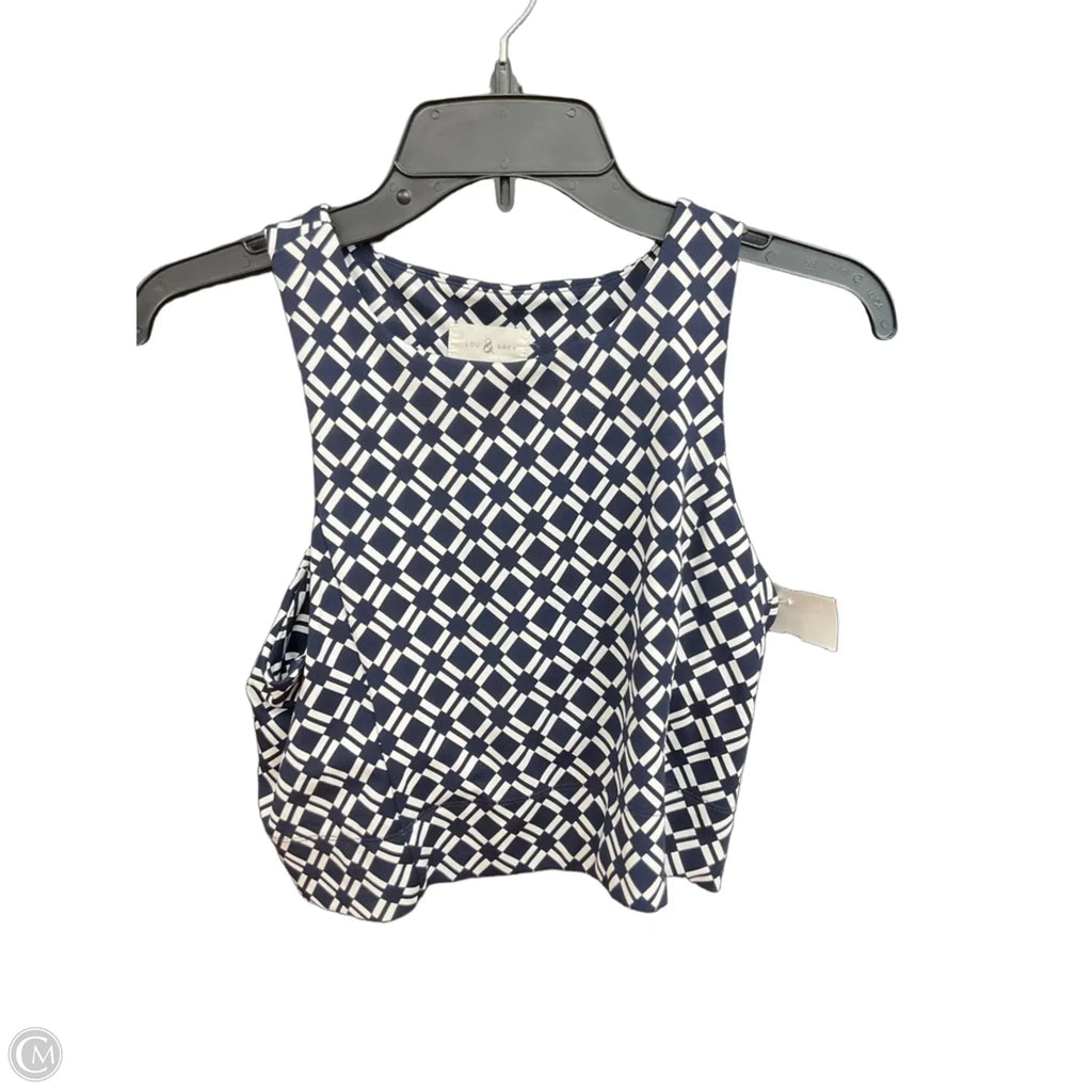 Athletic Tank Top By Lou And Grey In Navy, Size: M