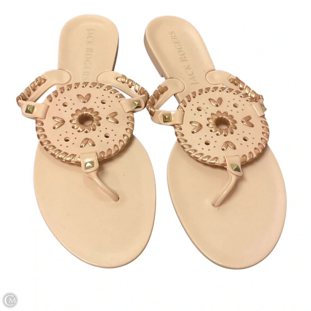 Sandals Flip Flops By Jack Rogers In Pink, Size: 9