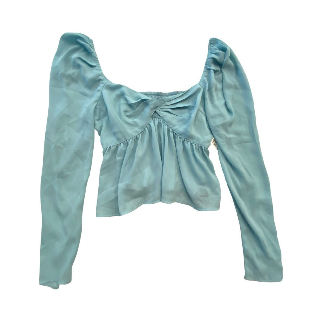 Top Ls By Abercrombie And Fitch In Blue, Size:M