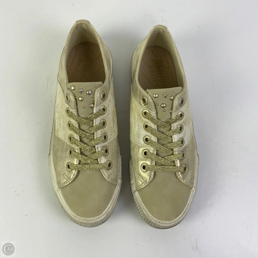 Shoes Sneakers By Blowfish In Gold & Tan, Size: 9