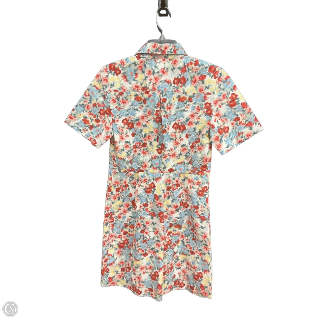 Dress Casual Midi By J. Crew In Floral Print, Size: 2