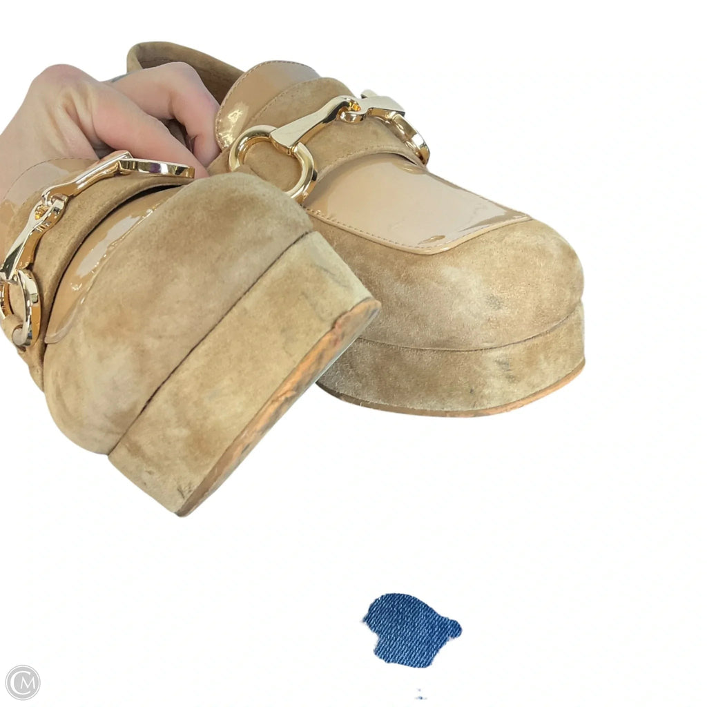 Shoes Heels Block By Jeffrey Campbell In Brown, Size: 7.5