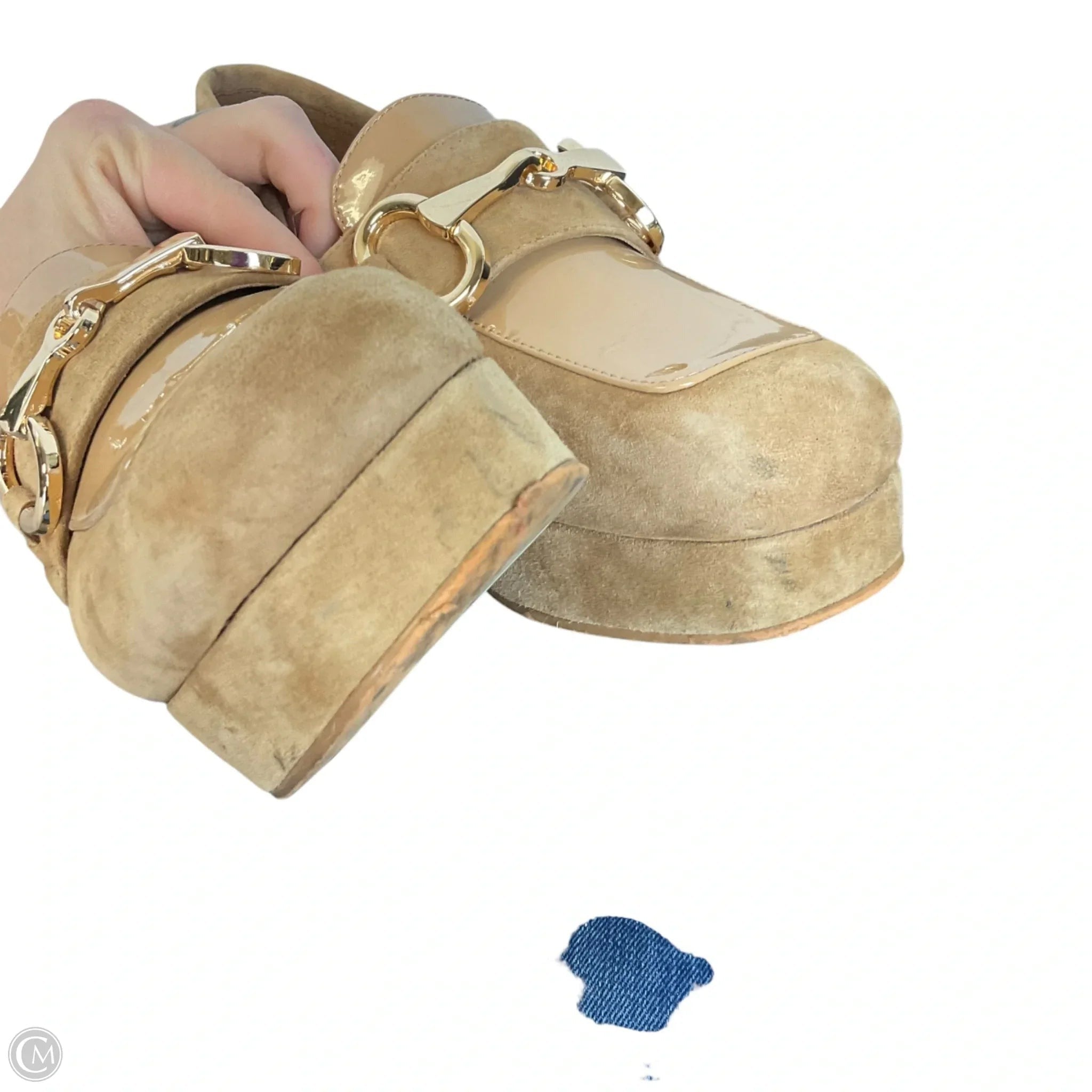 Shoes Heels Block By Jeffrey Campbell In Brown, Size: 7.5