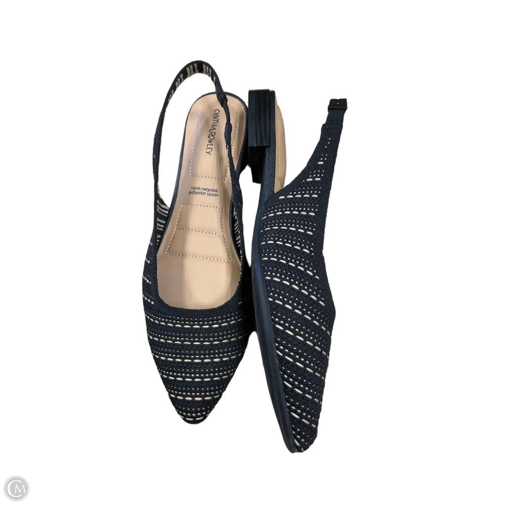 Shoes Flats By Cynthia Rowley In Black, Size: 9.5