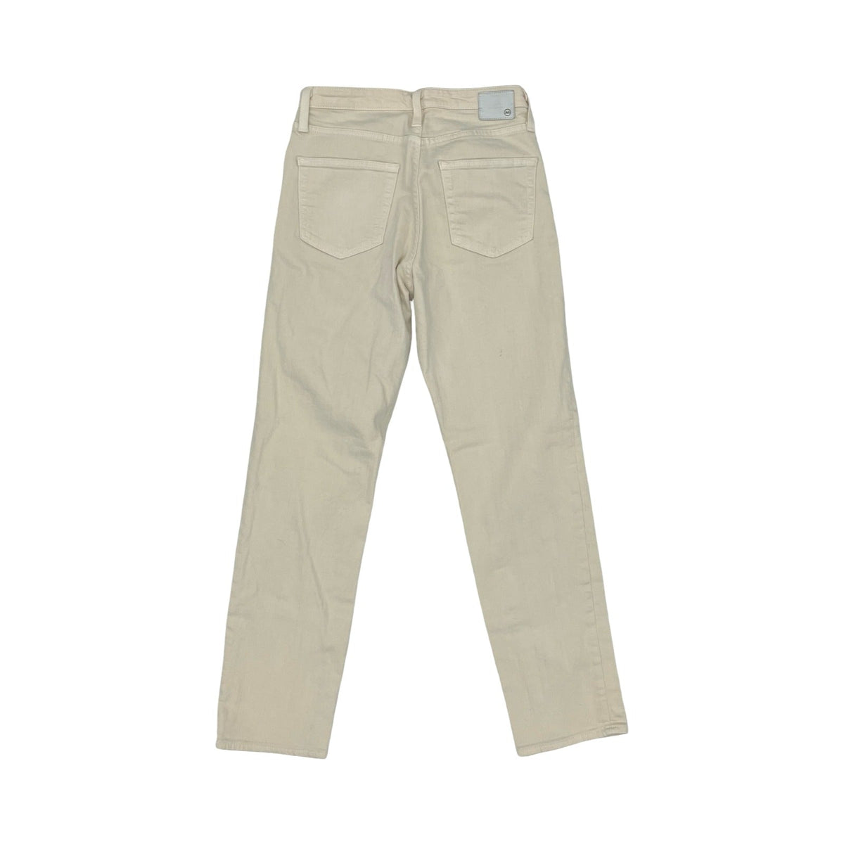 Jeans Skinny By Ag Jeans In Cream Denim, Size:4