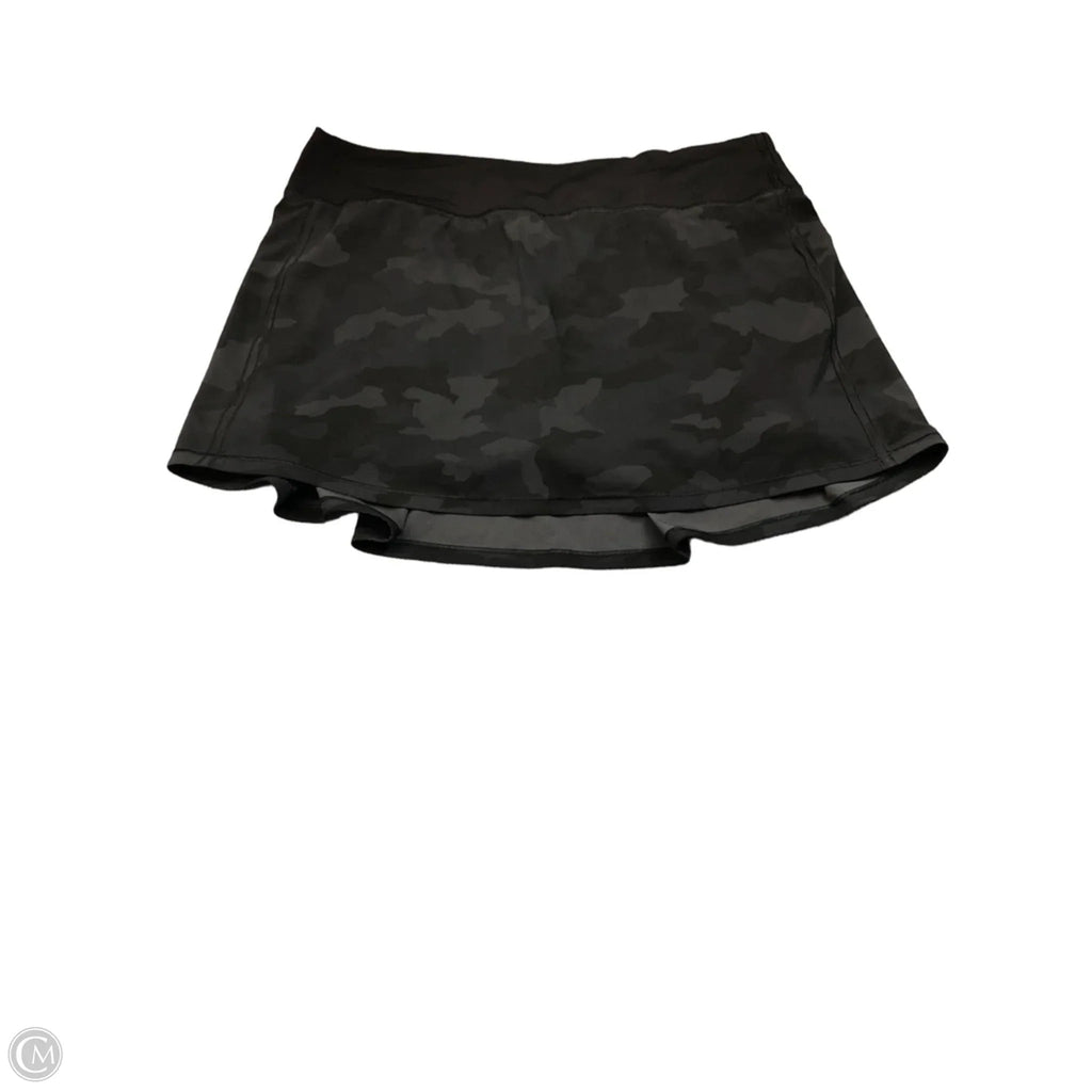 Athletic Skort By Lululemon In Black, Size: 14