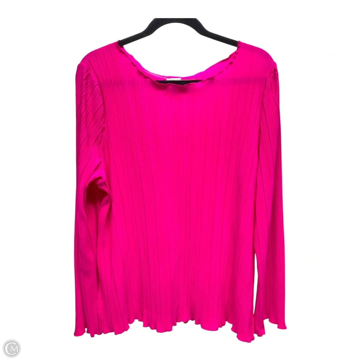 Top Long Sleeve By A New Day In Pink, Size: Xxl