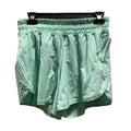 Athletic Shorts By Lululemon In Green, Size: M