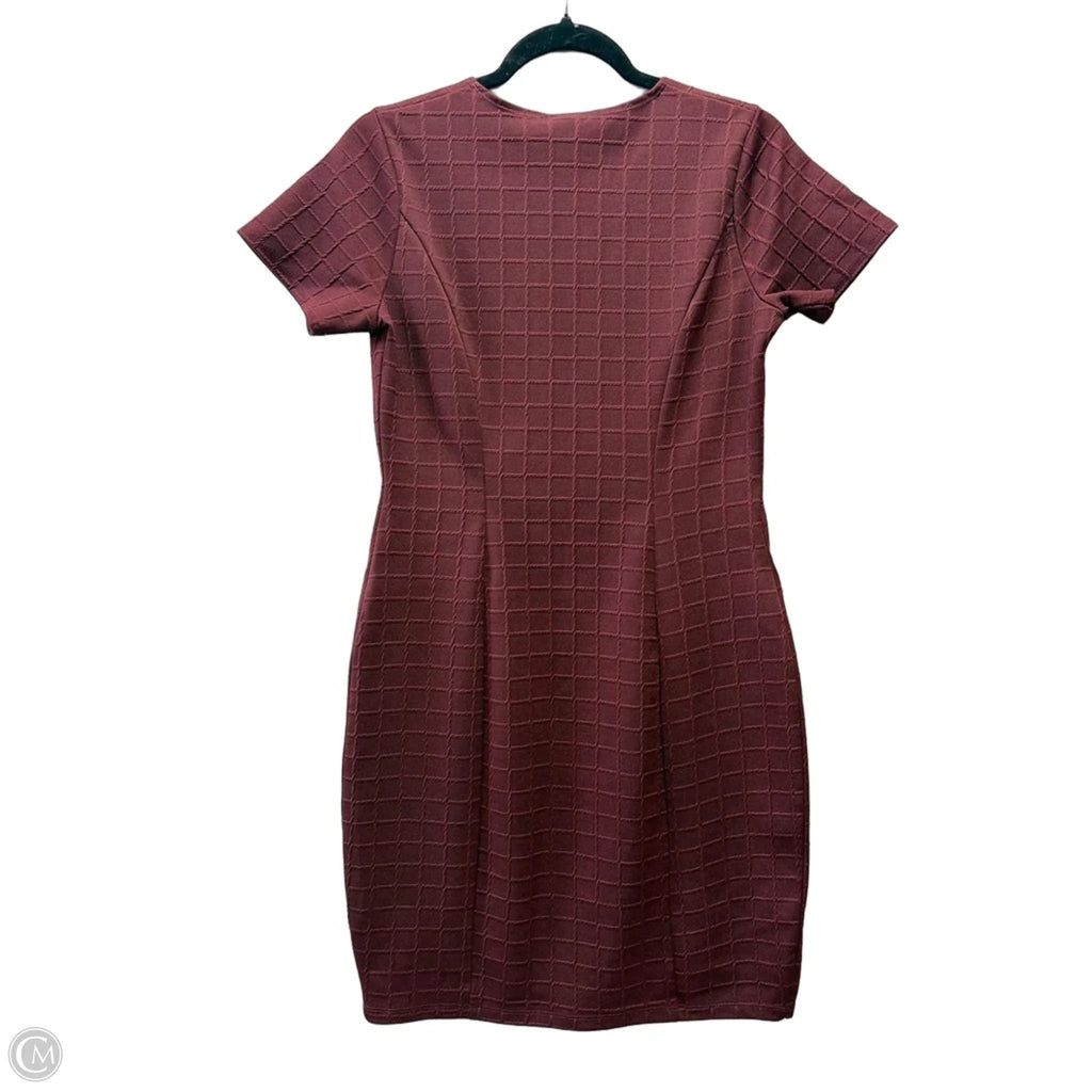 Dress Casual Short By Enfocus In Red, Size: 8