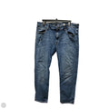 Jeans Wide Leg By Calvin Klein In Blue Denim, Size: 12