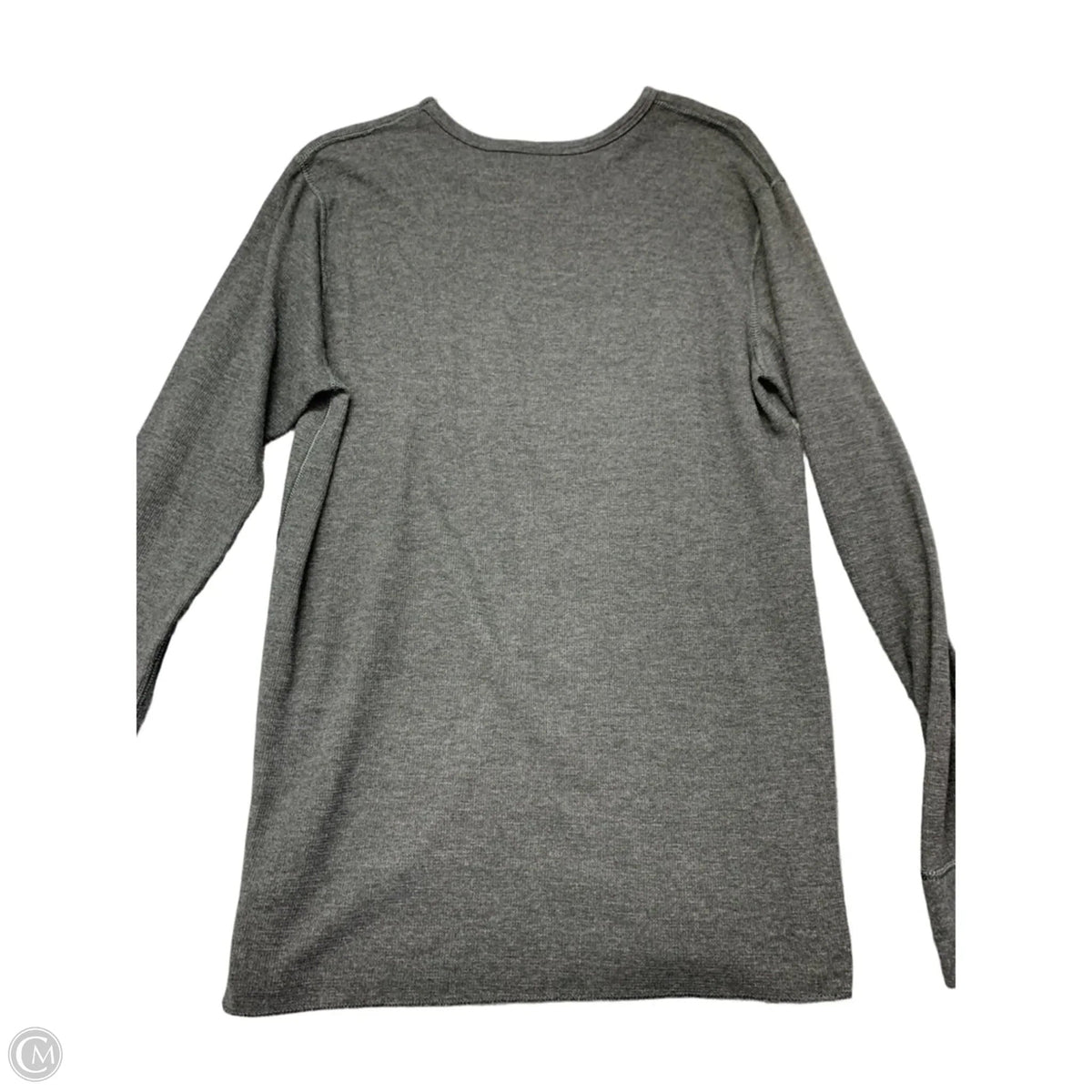 Top Long Sleeve By Clothes Mentor In Grey, Size: S