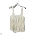 Top Sleeveless By Torrid In Cream, Size: Xl