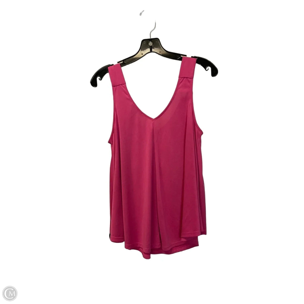 Top Sleeveless By Green Envelope In Pink, Size: S