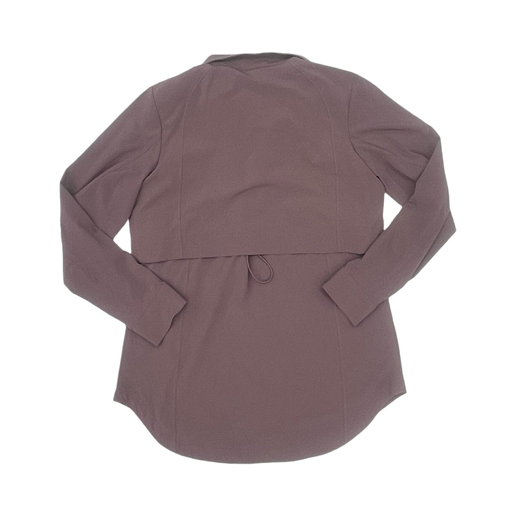 Athletic Jacket By Eddie Bauer In Purple, Size:M
