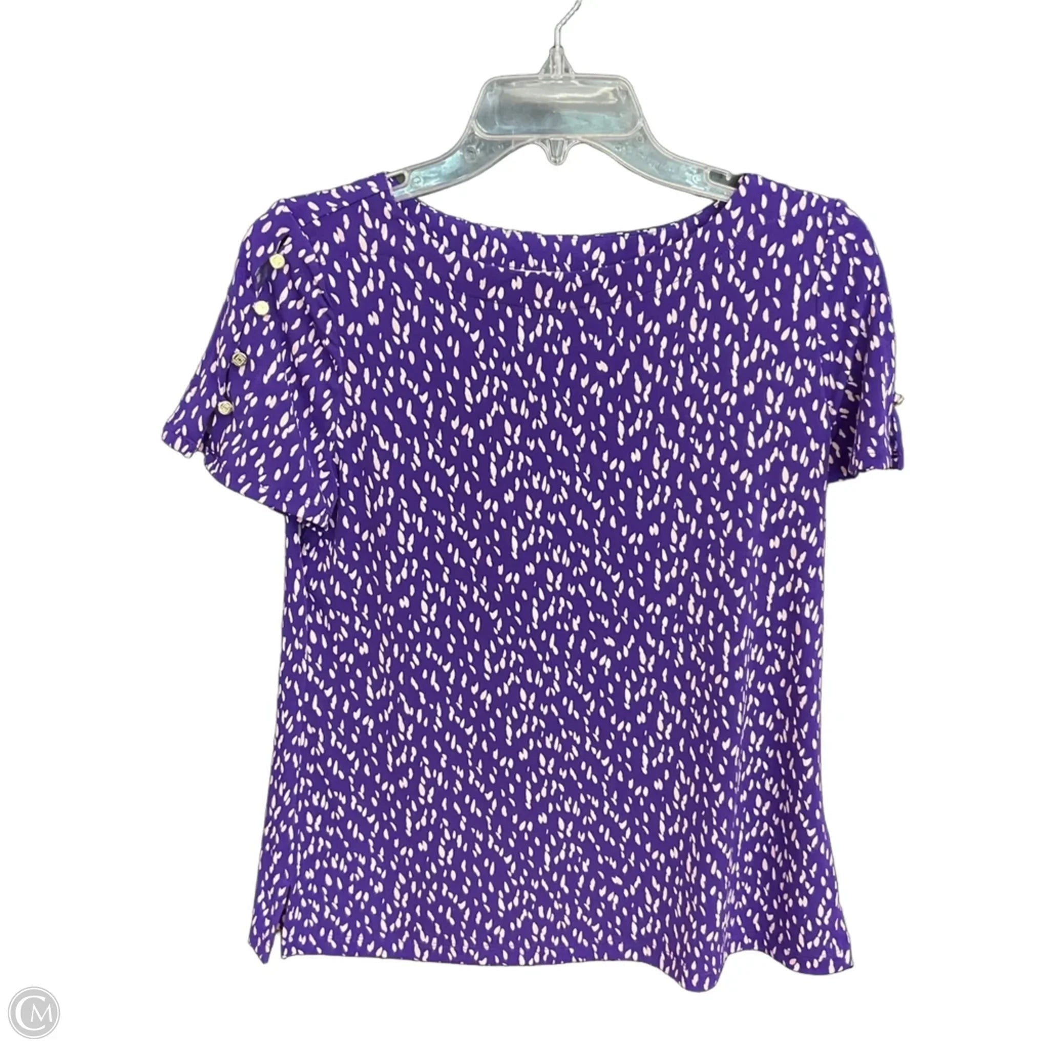 Top Sleeveless By Liz Claiborne In Purple, Size: Xs