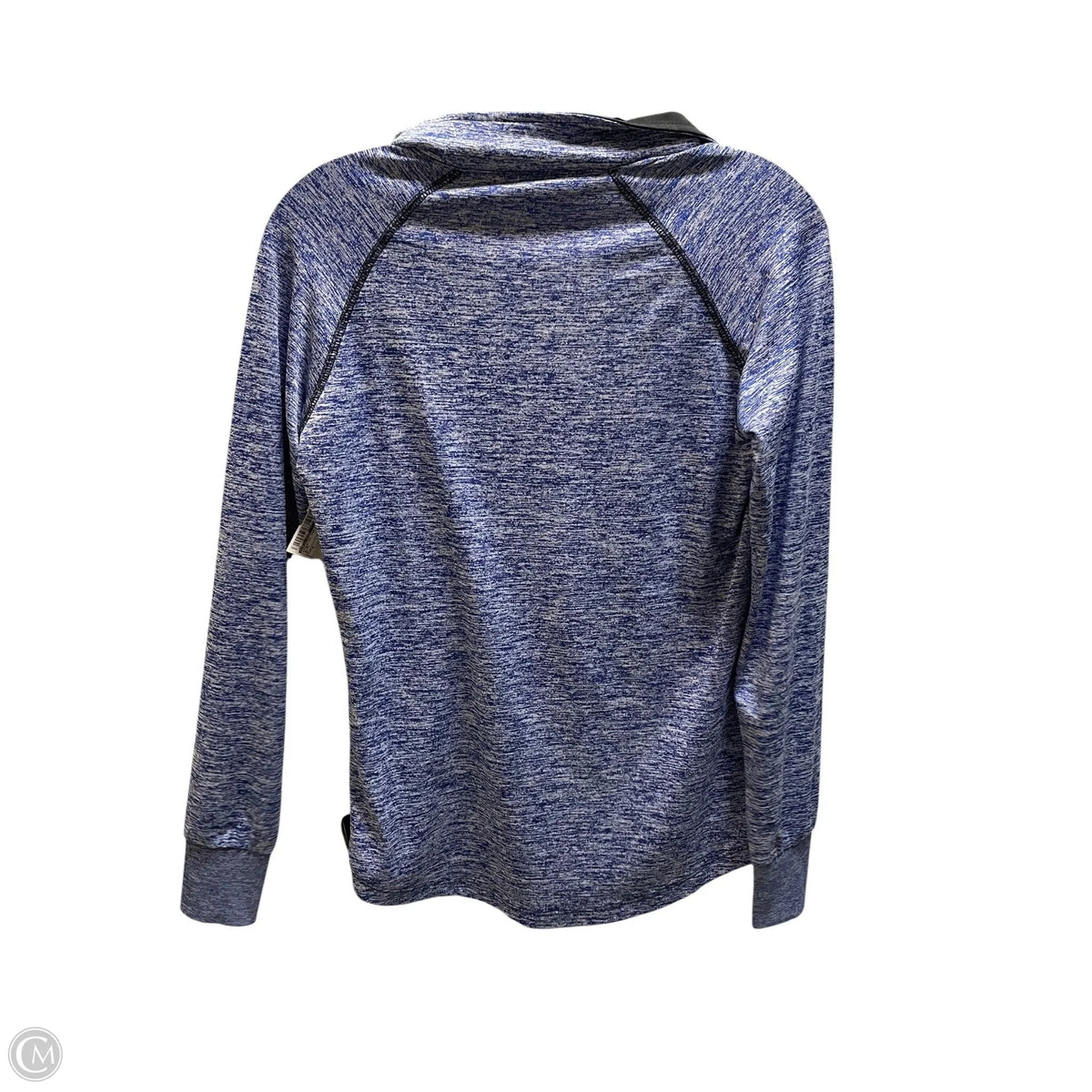 Athletic Top Long Sleeve Collar By Colosseum In Blue, Size: S