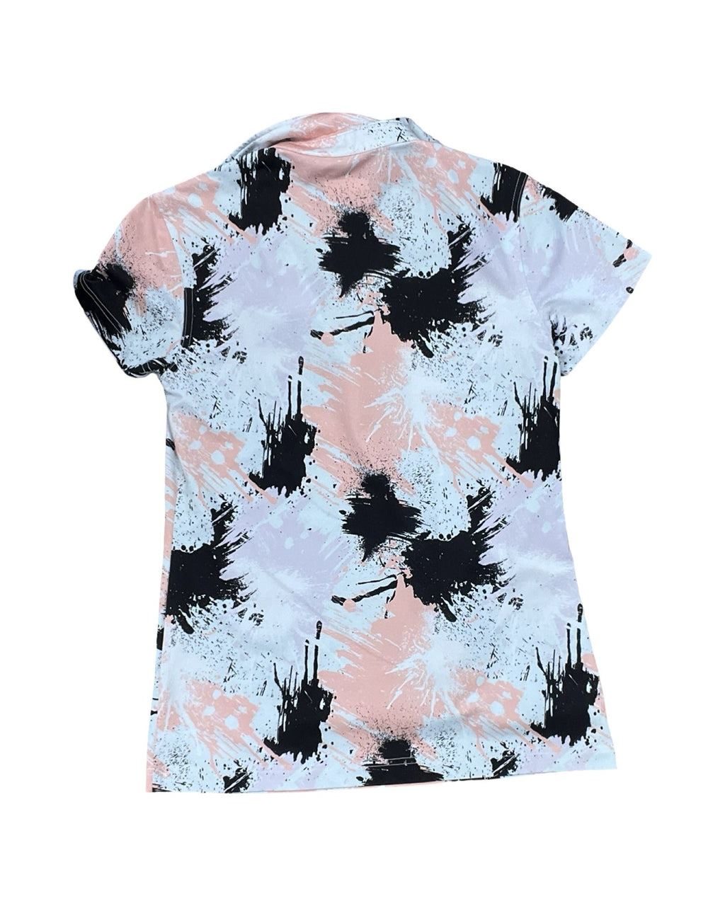 Top Ss By Clothes Mentor In Black & Orange, Size:S