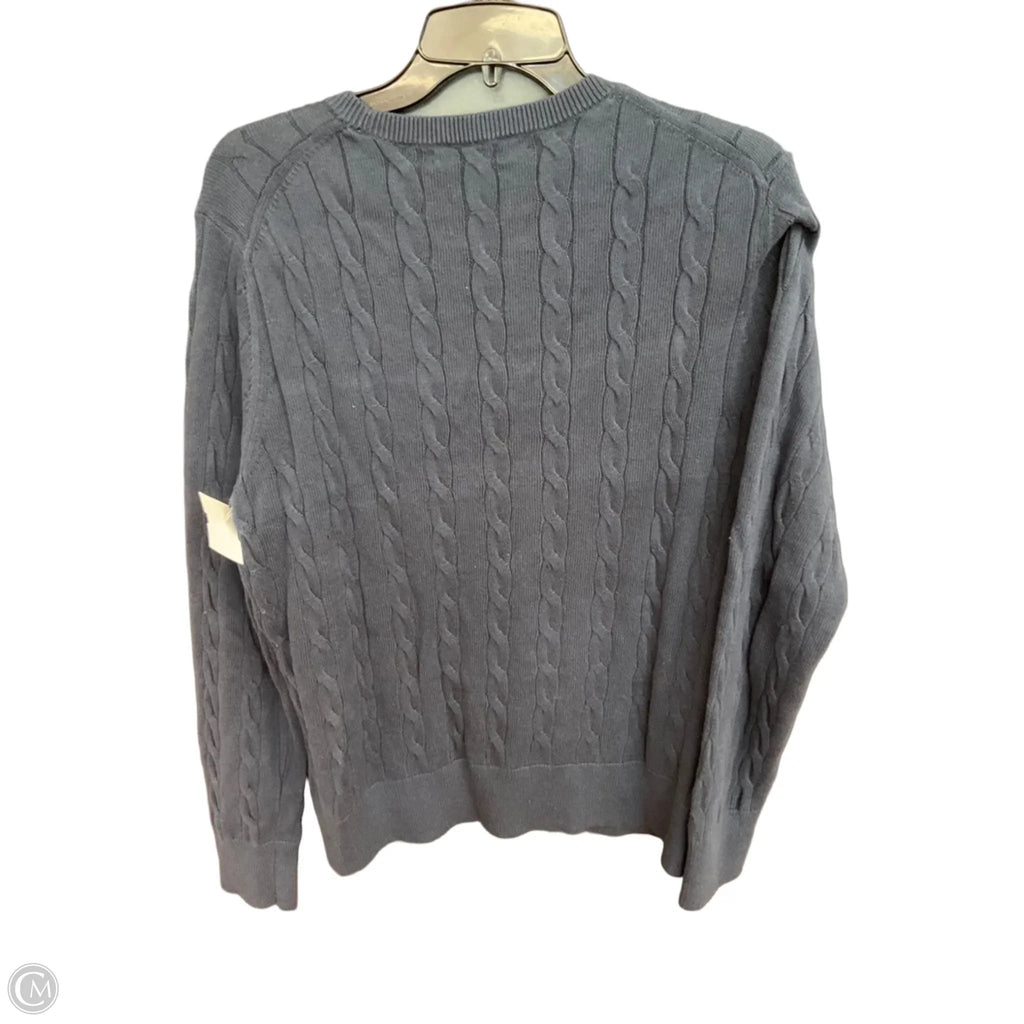 Sweater By Brooks Brothers In Navy, Size: Xl