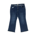 Jeans Boot Cut By Woman Within In Blue Denim, Size:22